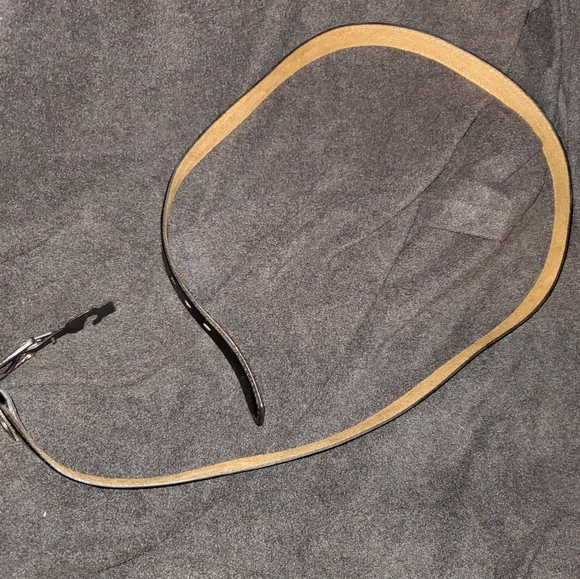 Kingsize Men's Genuine Leather Casual Square Buckle Belt Black US Size 4x - Picture 4 of 5